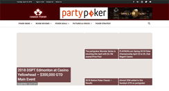 Desktop Screenshot of canadapoker.com